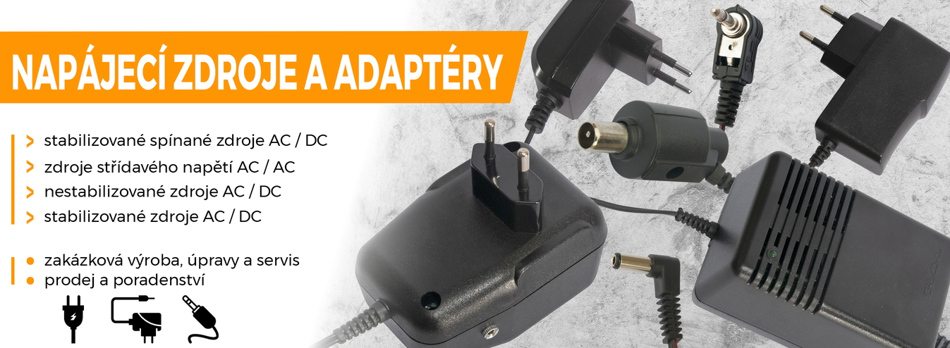 Napájacie zdroje a adaptéry